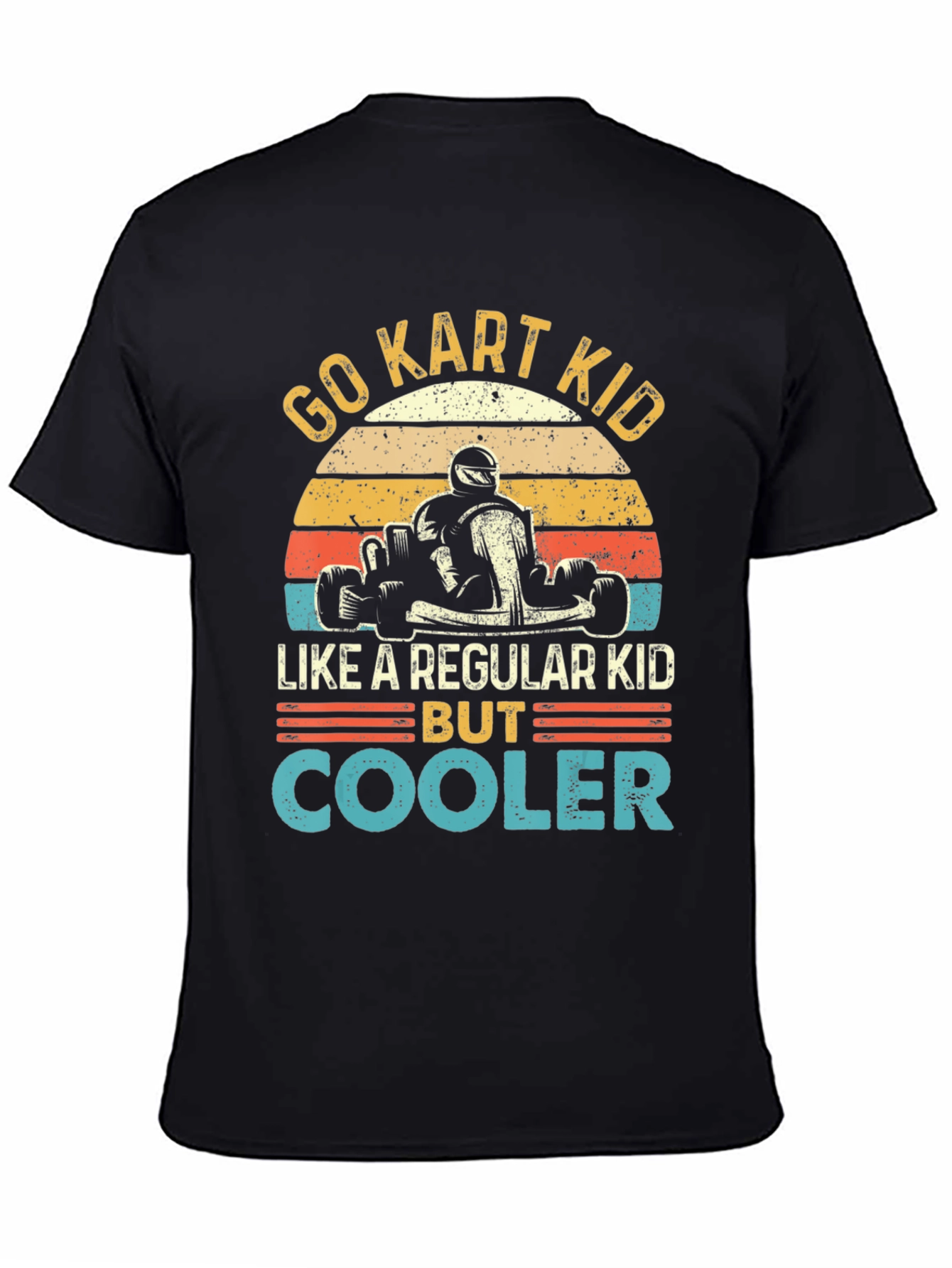 Go Kart Kid T-Shirt - Cooler Than Regular