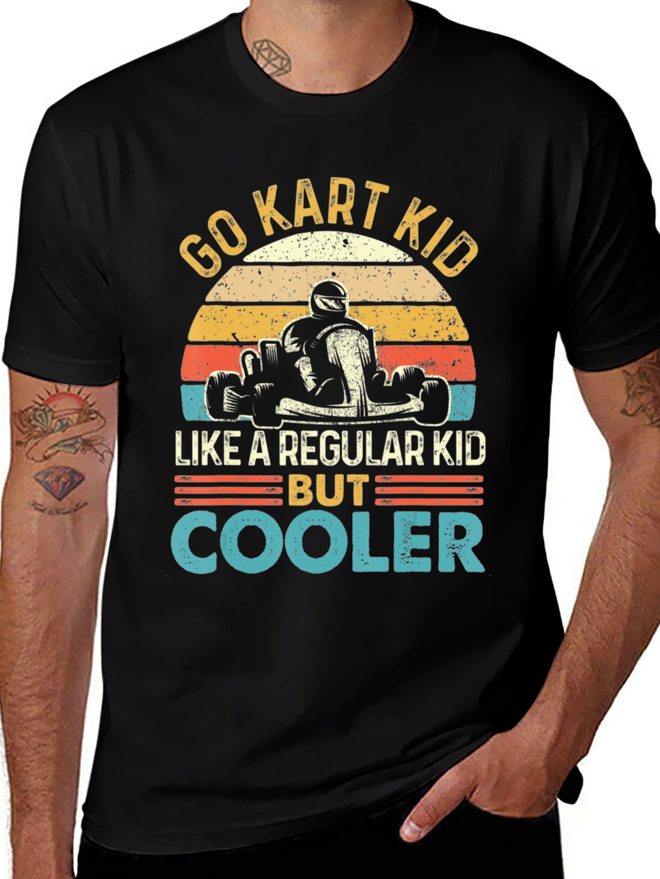 Go Kart Kid T-Shirt - Cooler Than Regular