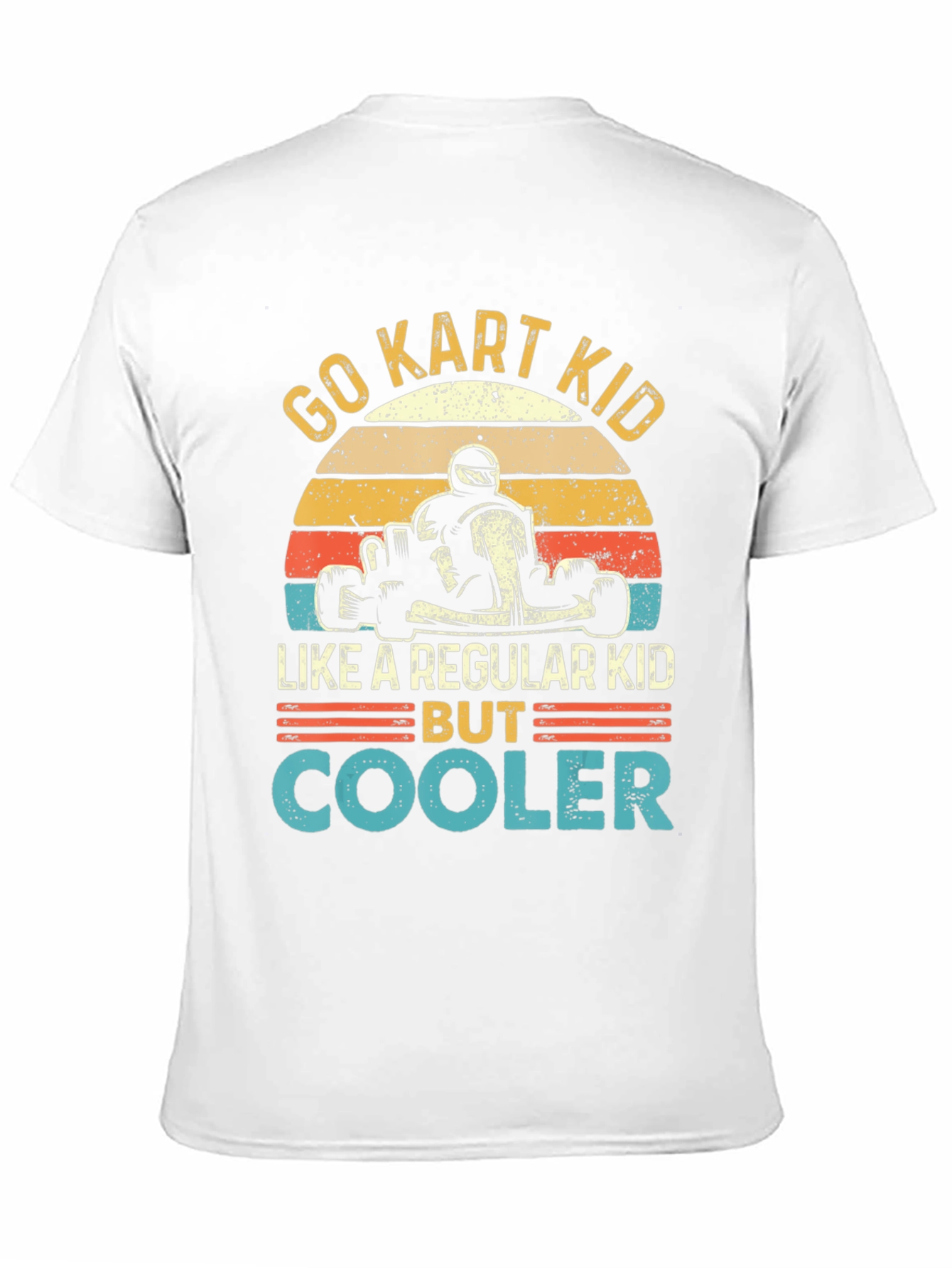 Go Kart Kid T-Shirt - Cooler Than Regular