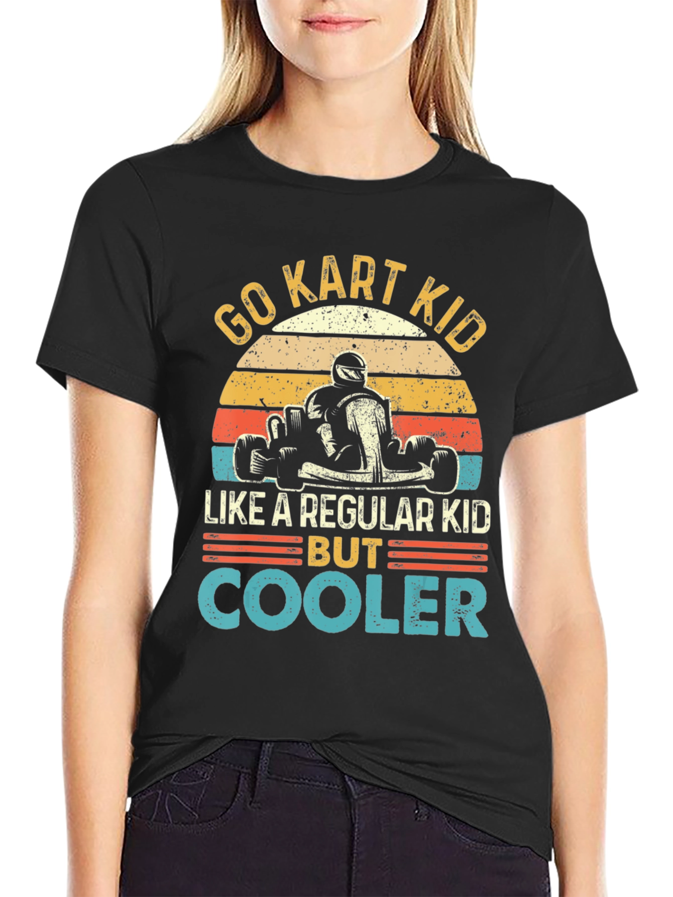 Go Kart Kid T-Shirt - Cooler Than Regular