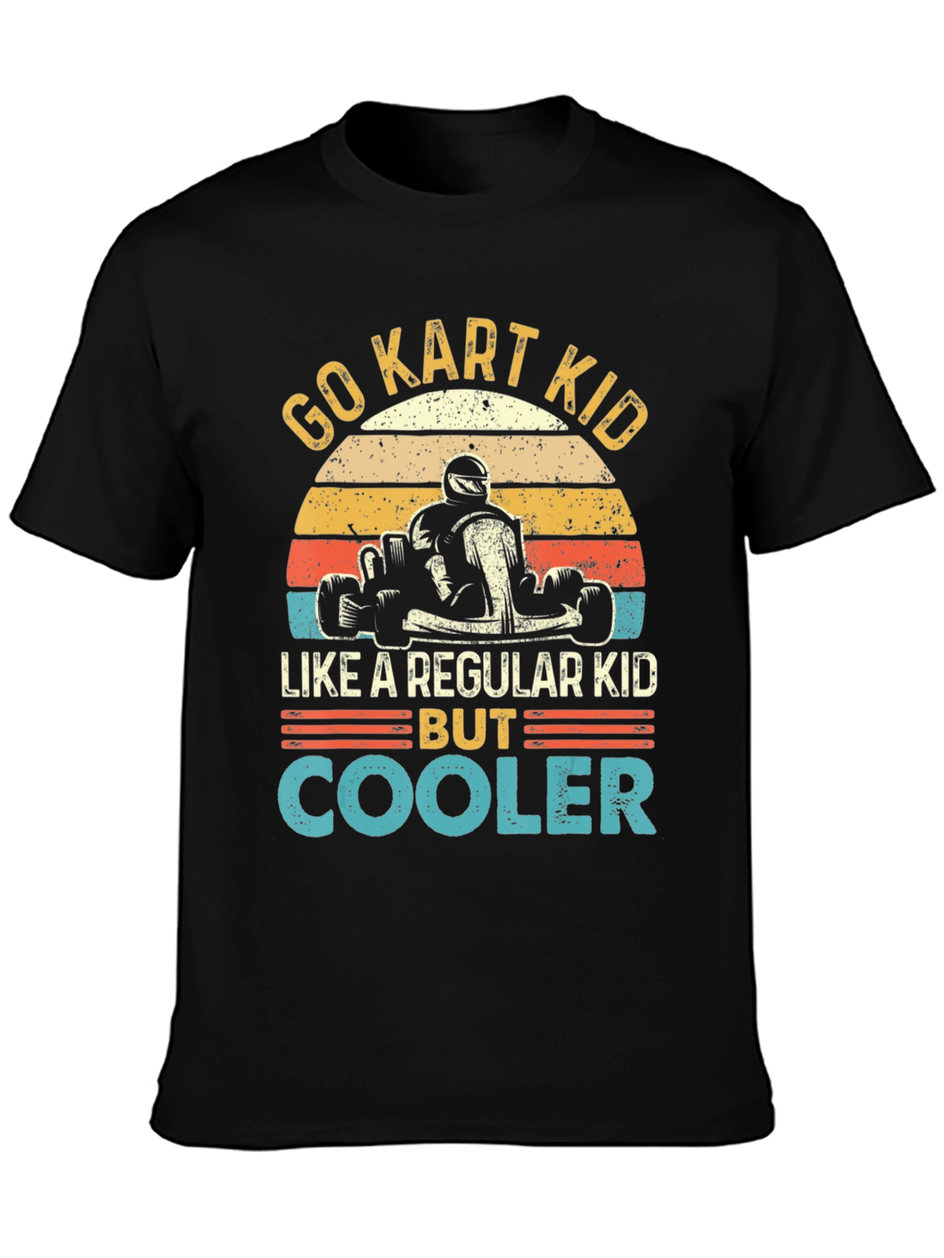 Go Kart Kid T-Shirt - Cooler Than Regular