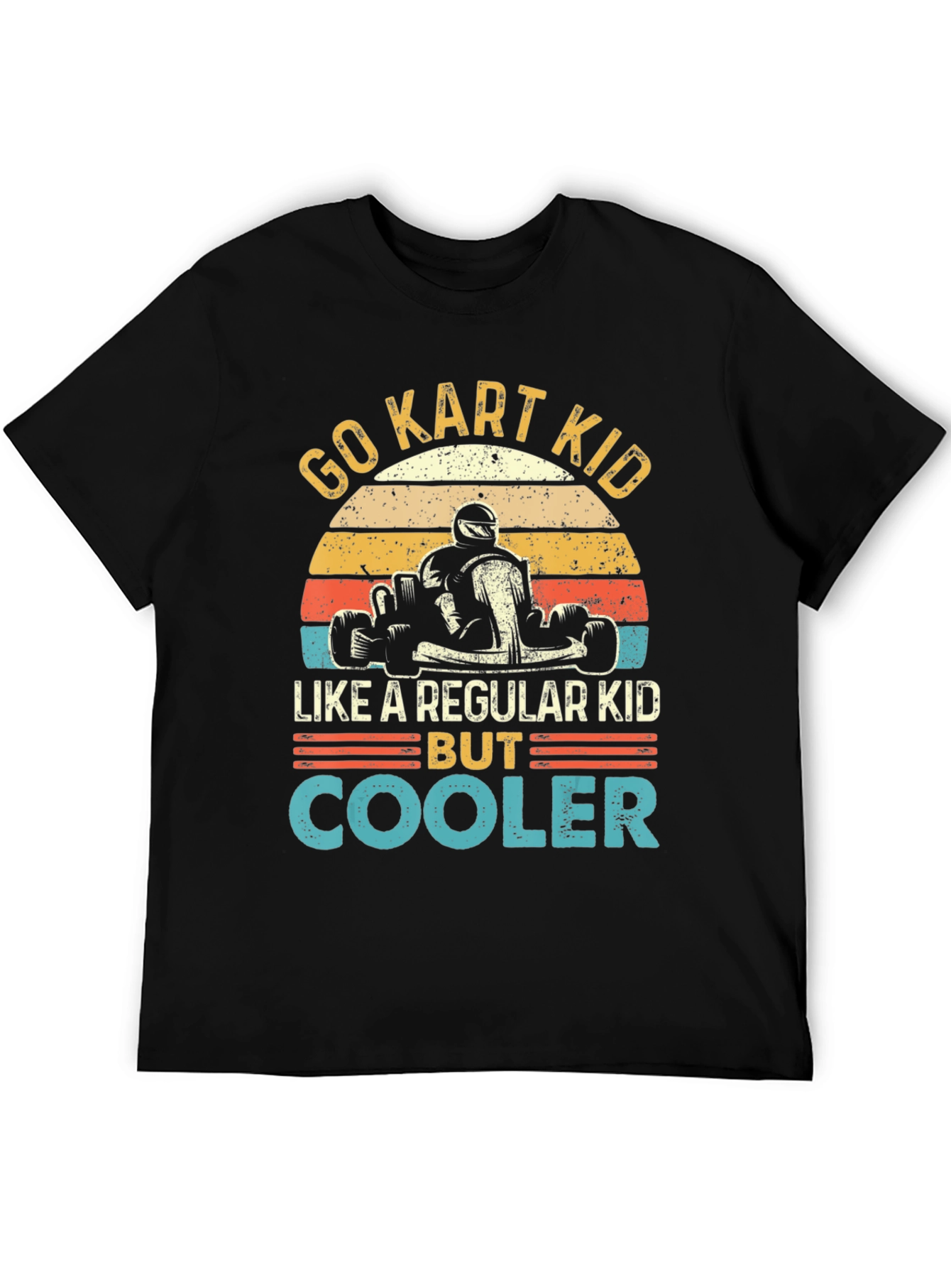 Go Kart Kid T-Shirt - Cooler Than Regular
