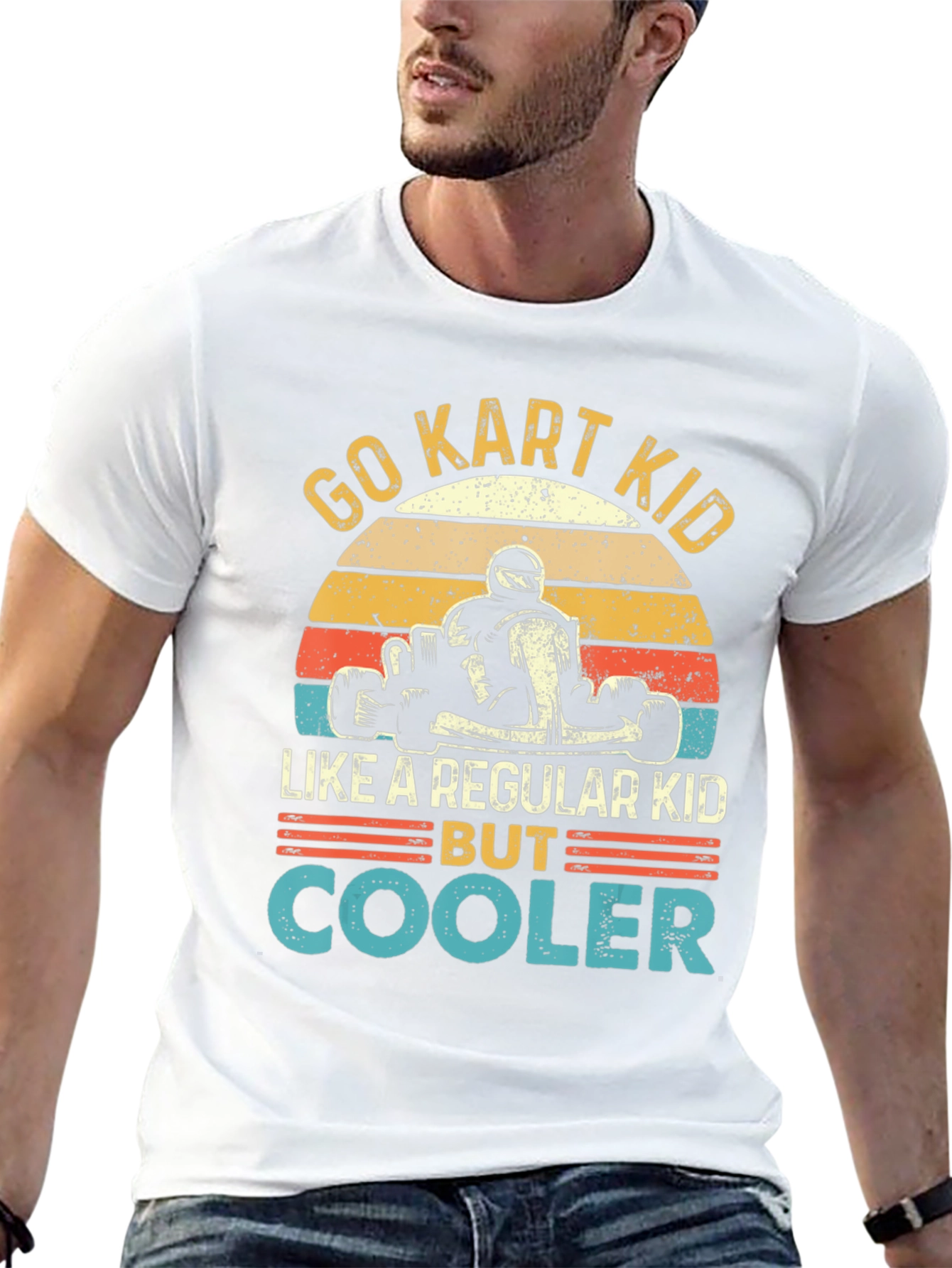 Go Kart Kid T-Shirt - Cooler Than Regular
