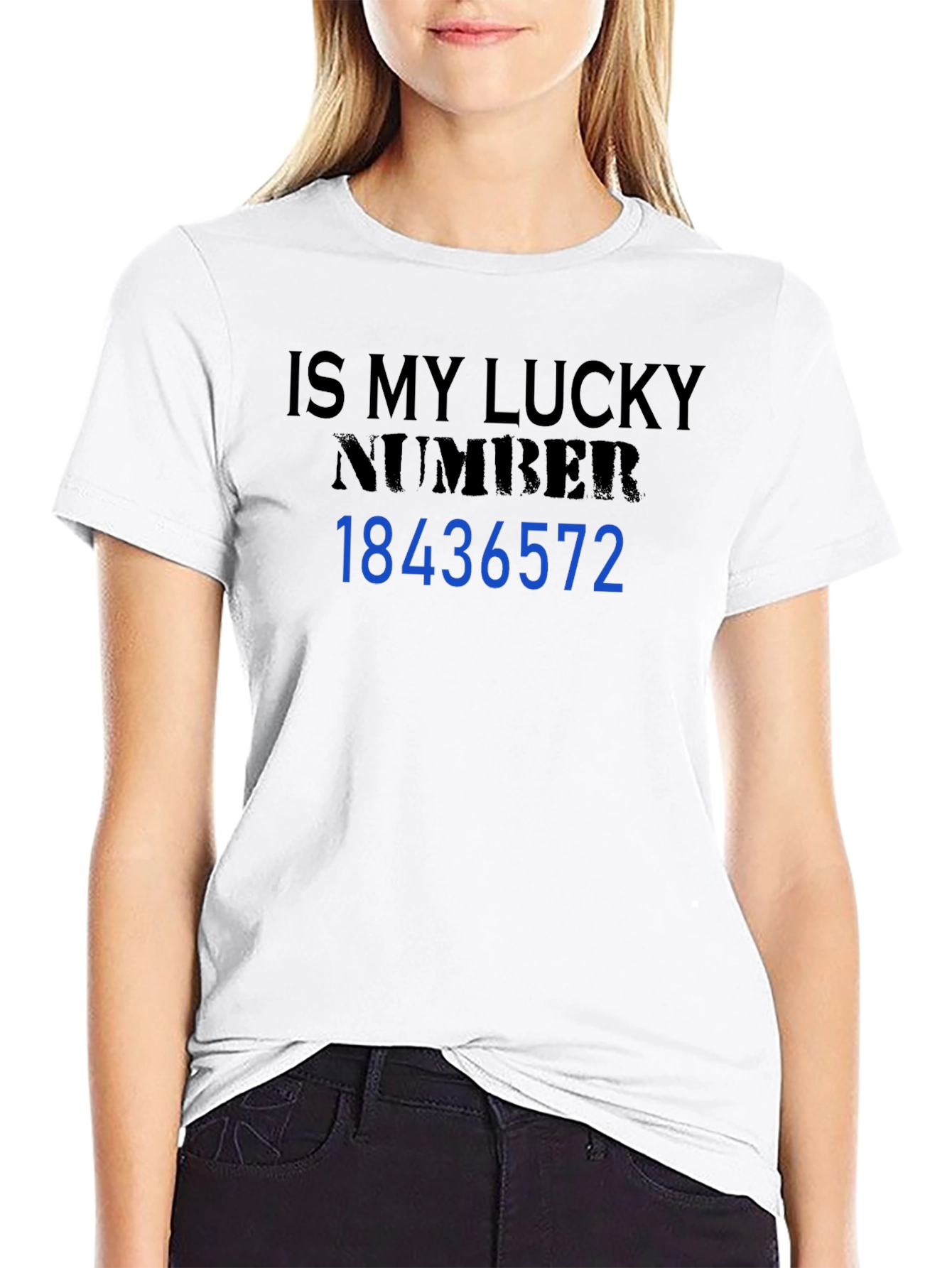 Lucky Number Graphic Tee - 18436572