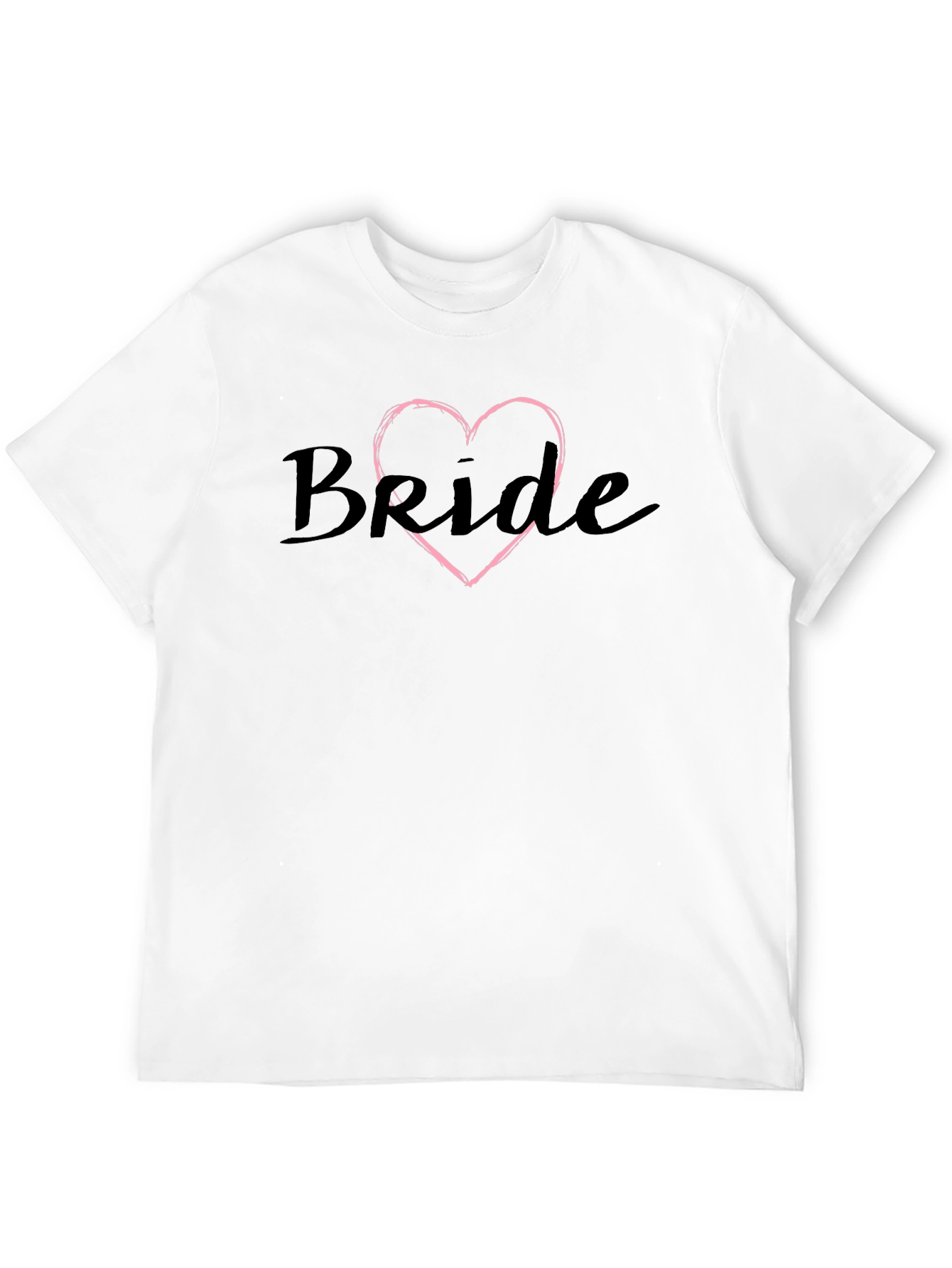 Bride Heart Graphic Tee - Black