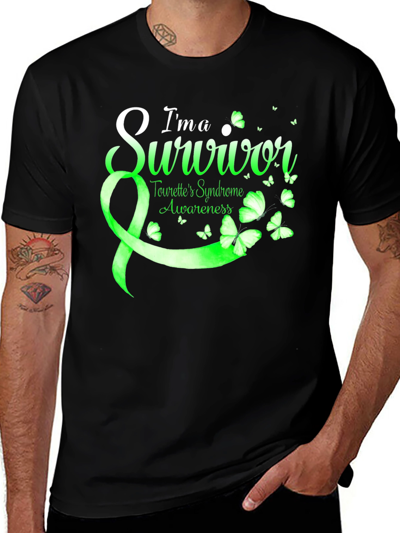 Tourettes Syndrome Awareness Survivor T-Shirt