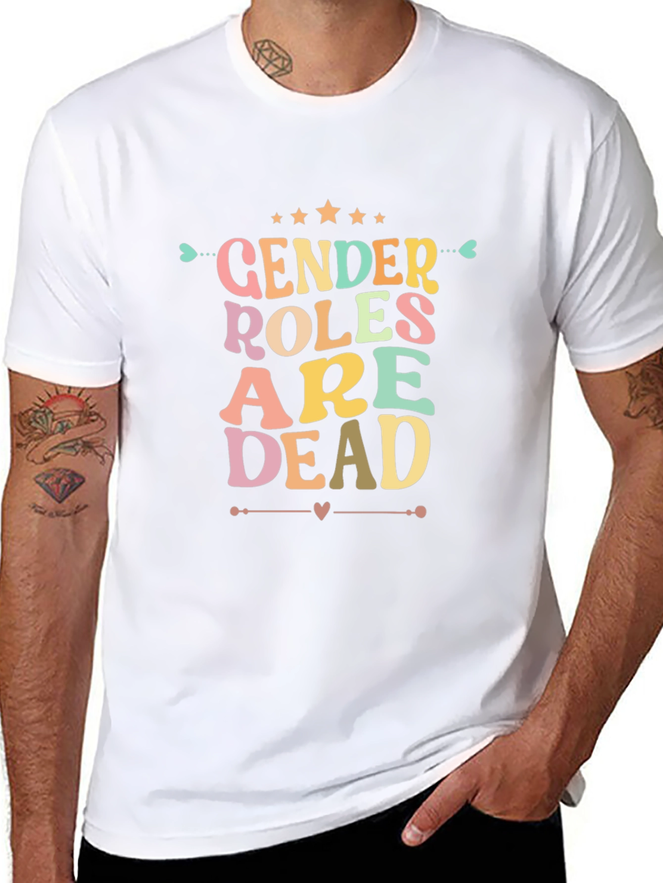 Gender Roles Are Dead Graphic Tee - Unisex