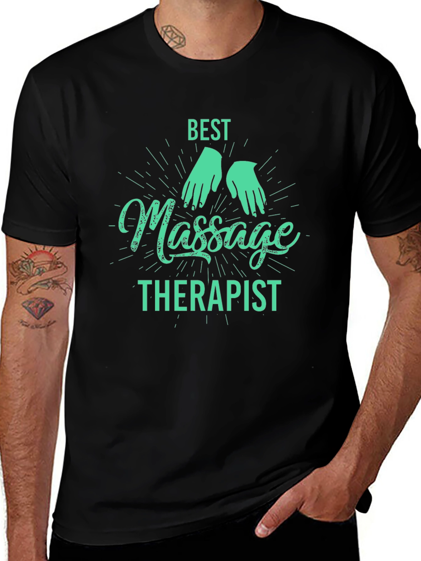 Best Massage Therapist T-Shirt - Unisex Graphic Tee