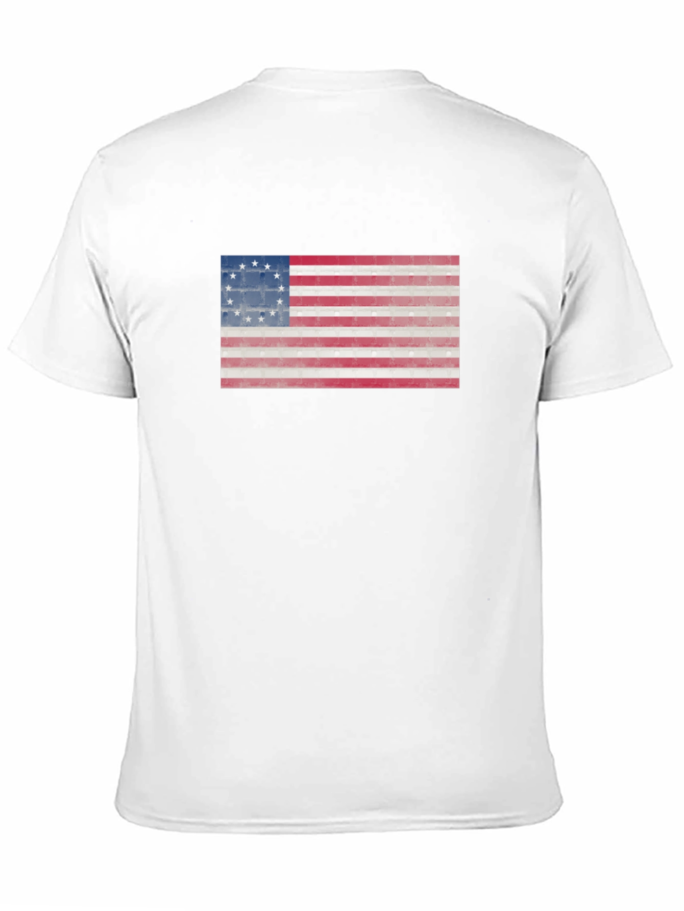 Betsy Ross Flag Graphic Tee - Patriotic Black T-Shirt