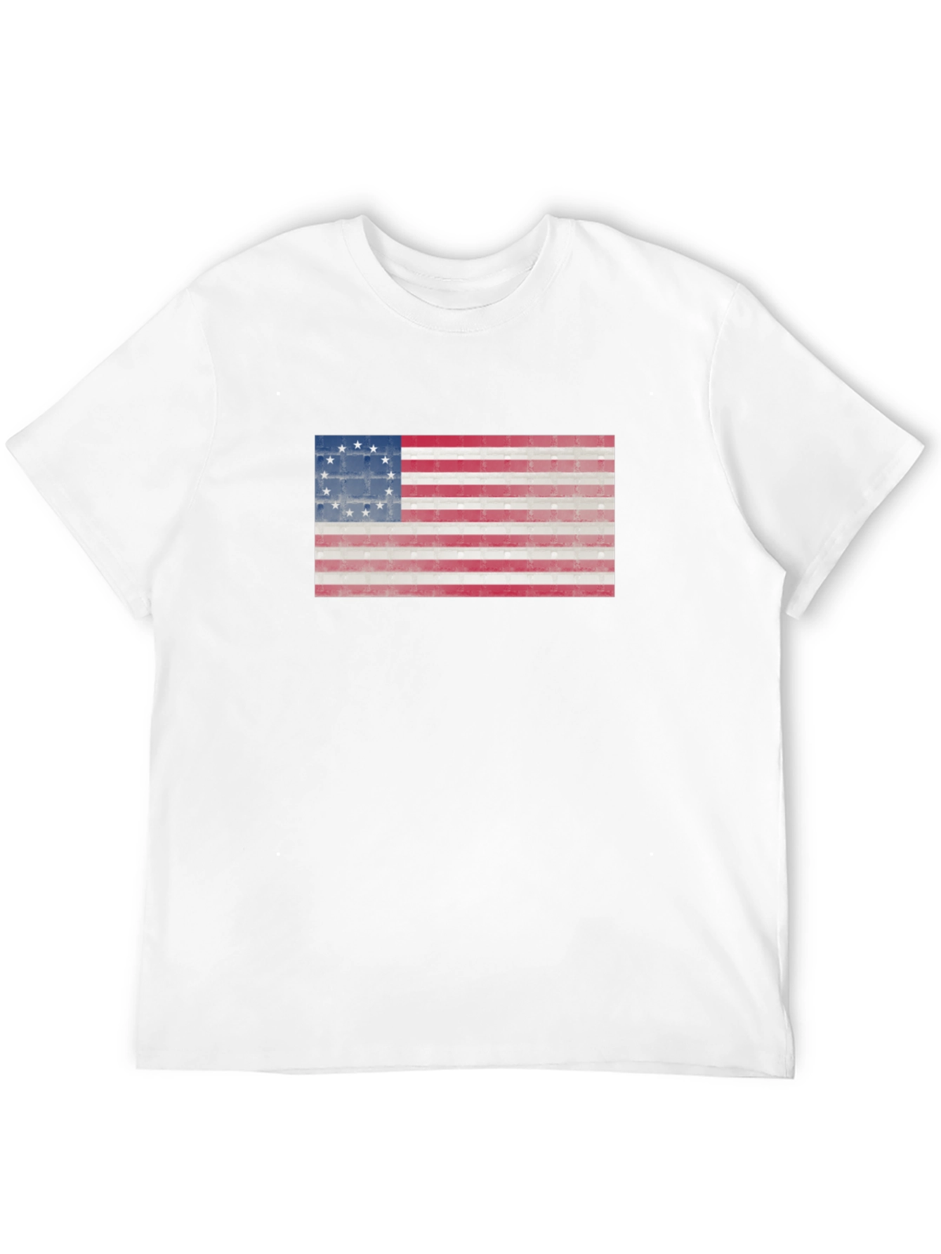 Betsy Ross Flag Graphic Tee - Patriotic Black T-Shirt