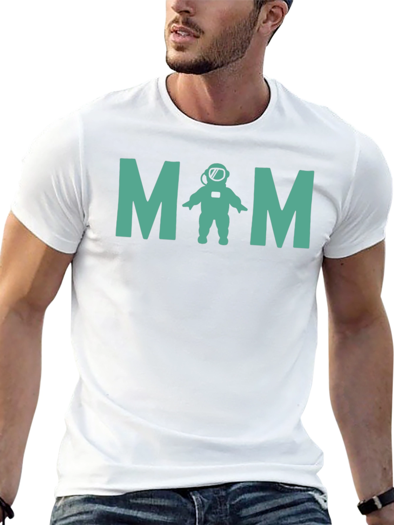 Astronaut Mom T-Shirt - Space Lover Tee
