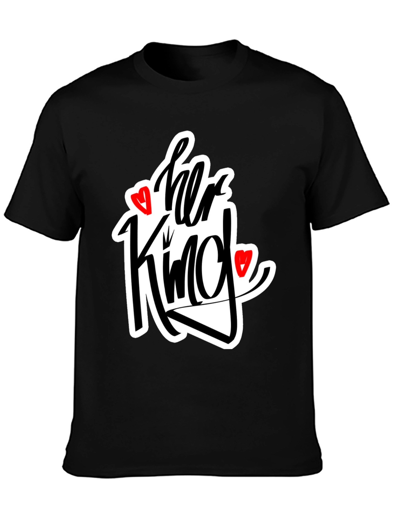 Her King Matching Graphic Tee Shirt