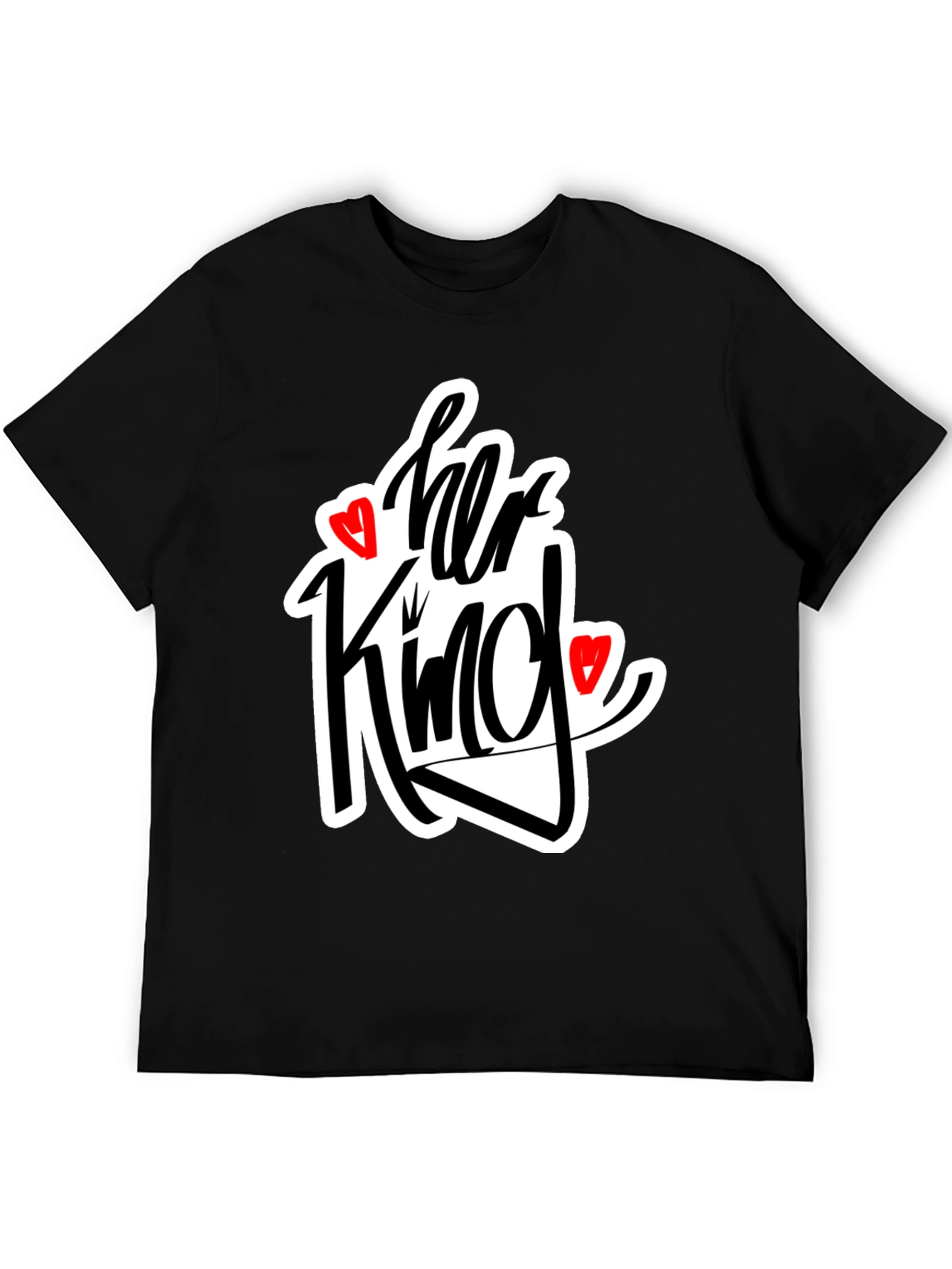 Her King Matching Graphic Tee Shirt