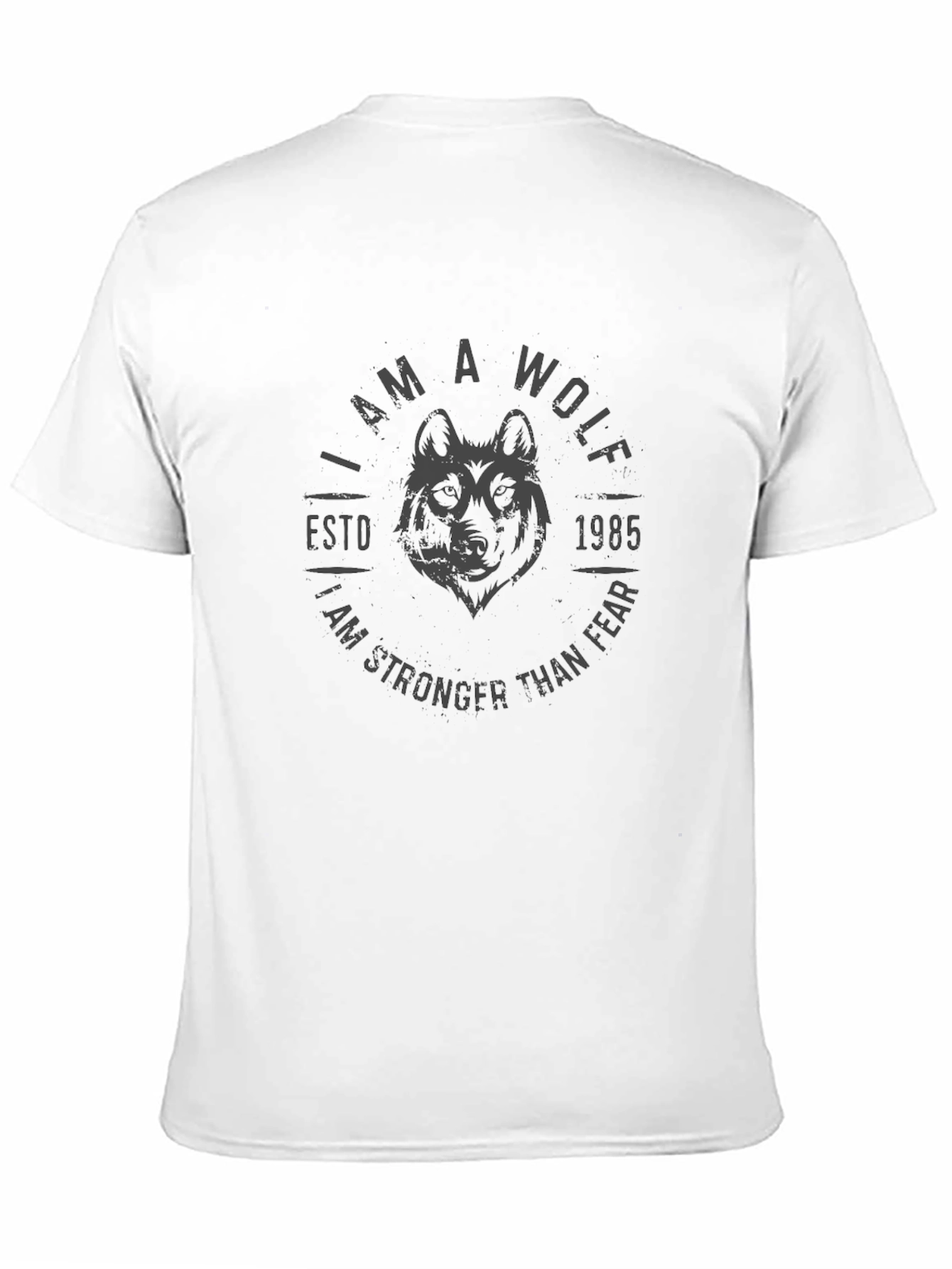 I Am a Wolf Graphic T-Shirt - Est. 1985