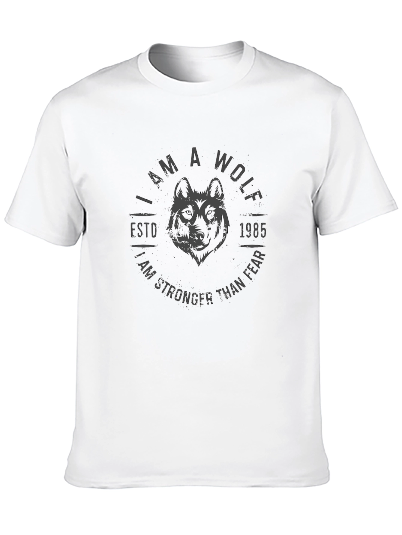I Am a Wolf Graphic T-Shirt - Est. 1985
