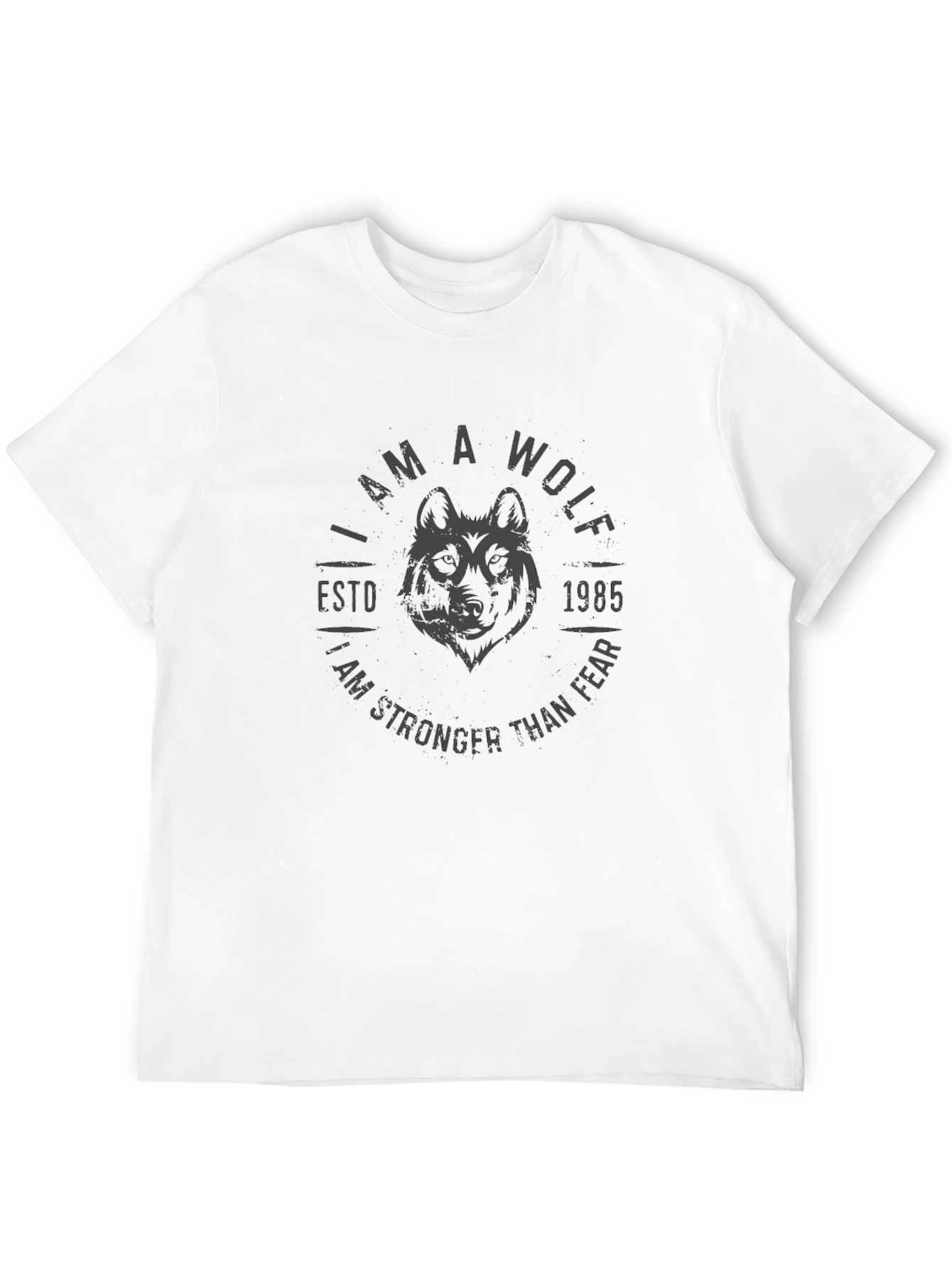 I Am a Wolf Graphic T-Shirt - Est. 1985