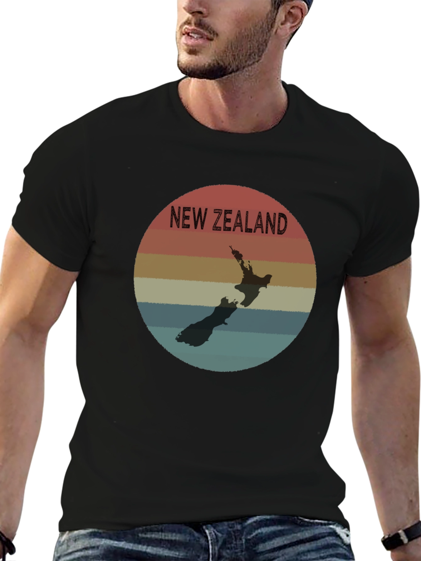 New Zealand Retro Graphic Tee
