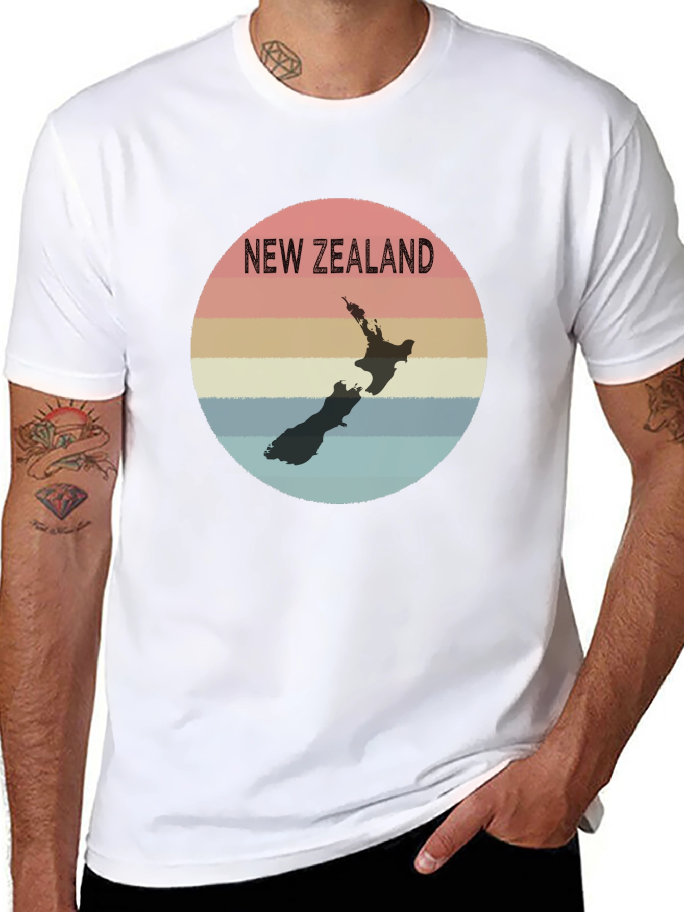 New Zealand Retro Graphic Tee