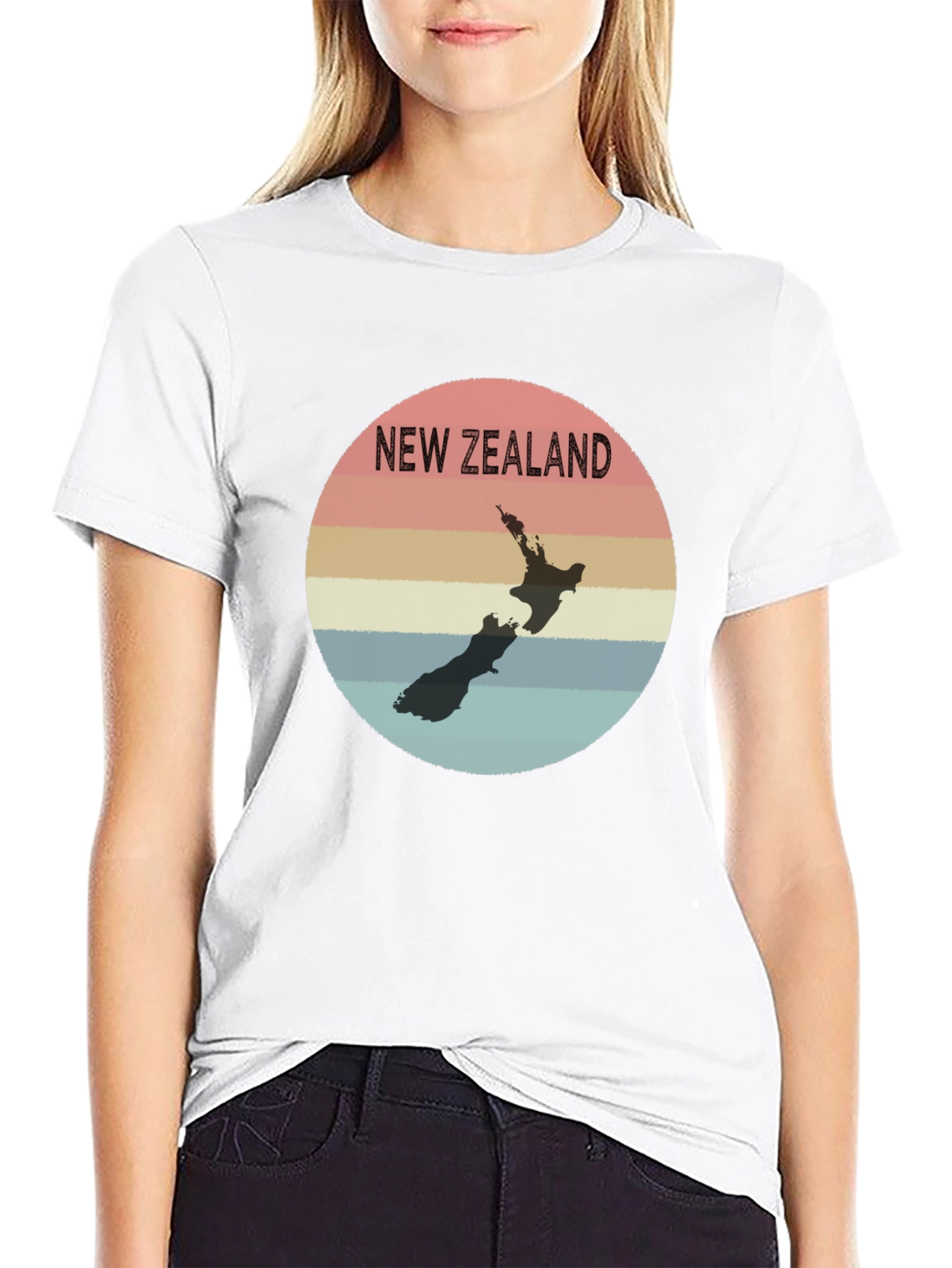 New Zealand Retro Graphic Tee