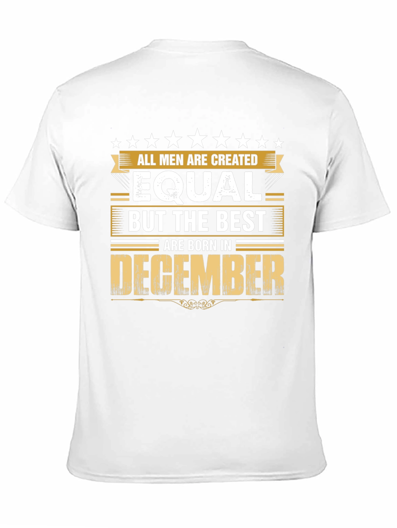 Men Born in December Graphic Tee