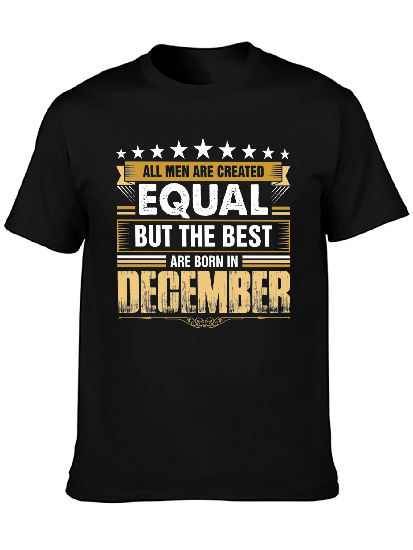 Men Born in December Graphic Tee