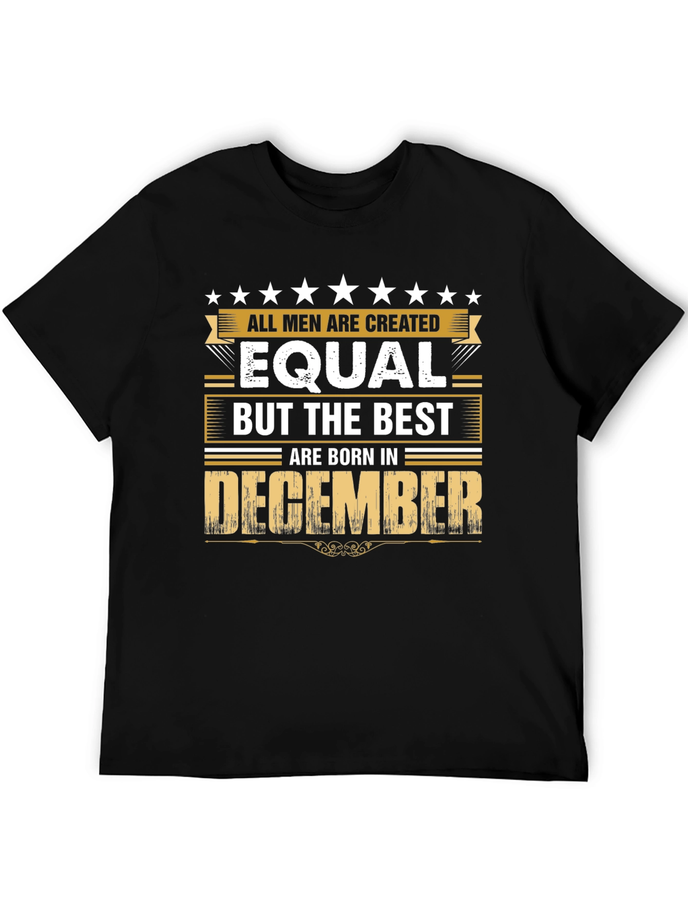 Men Born in December Graphic Tee