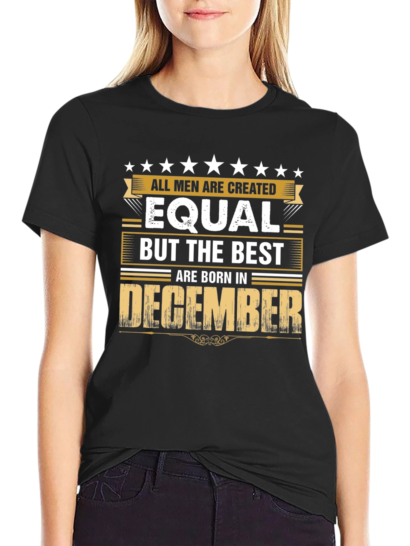 Men Born in December Graphic Tee