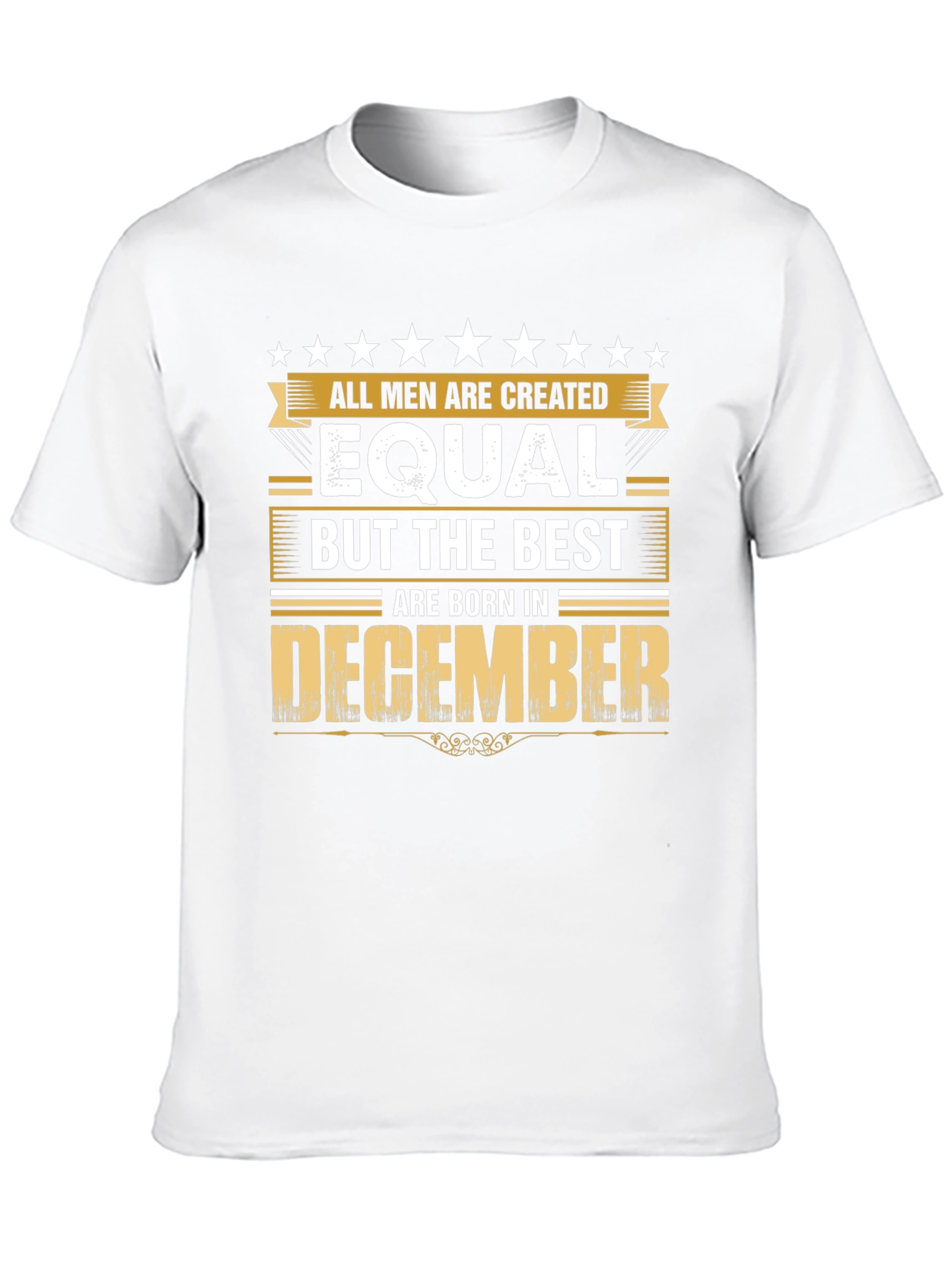 Men Born in December Graphic Tee