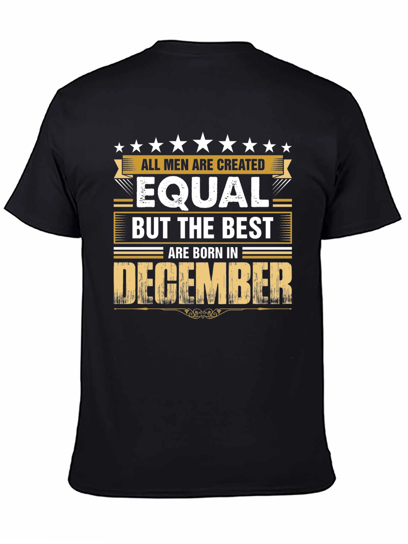 Men Born in December Graphic Tee