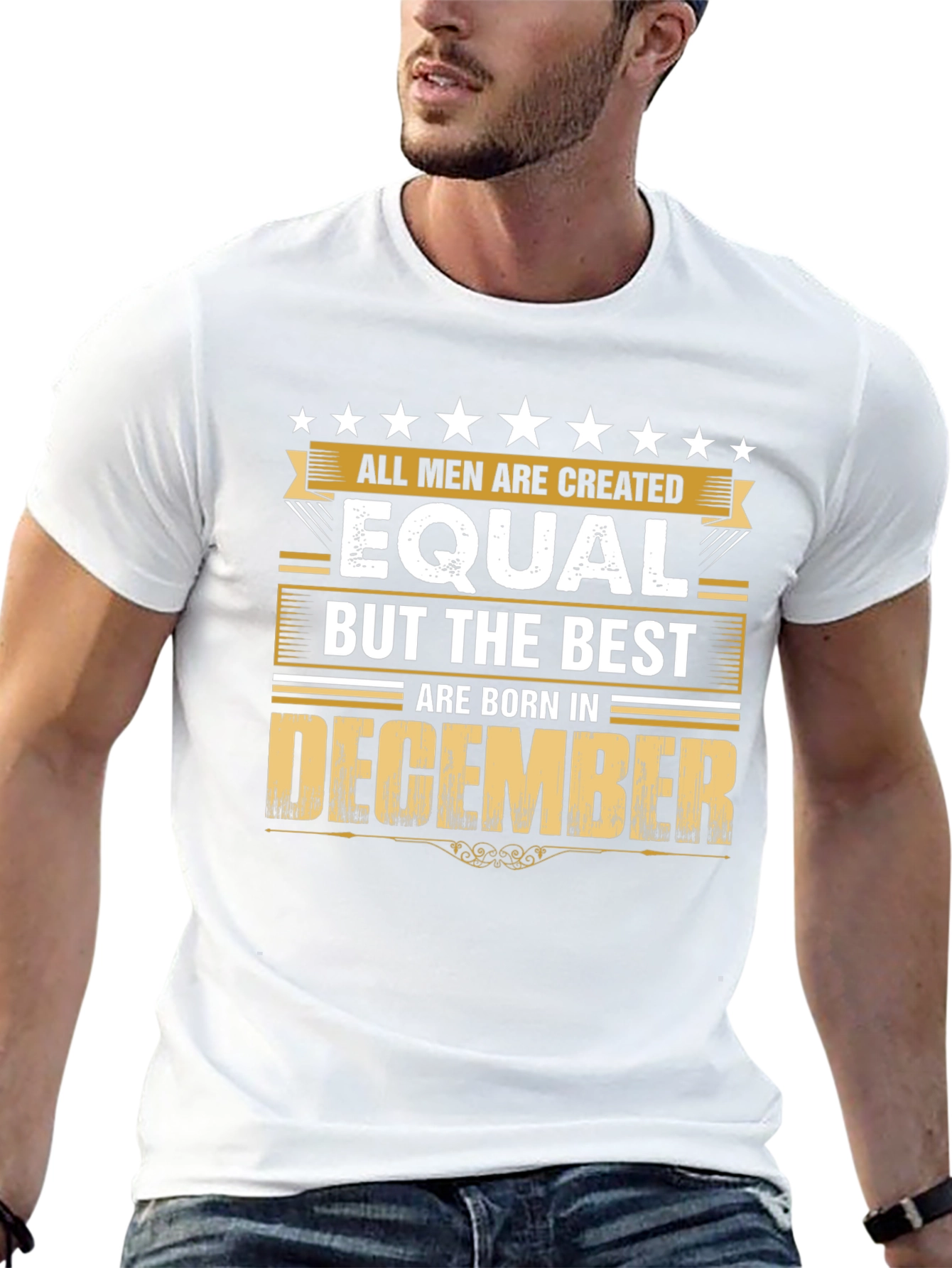 Men Born in December Graphic Tee