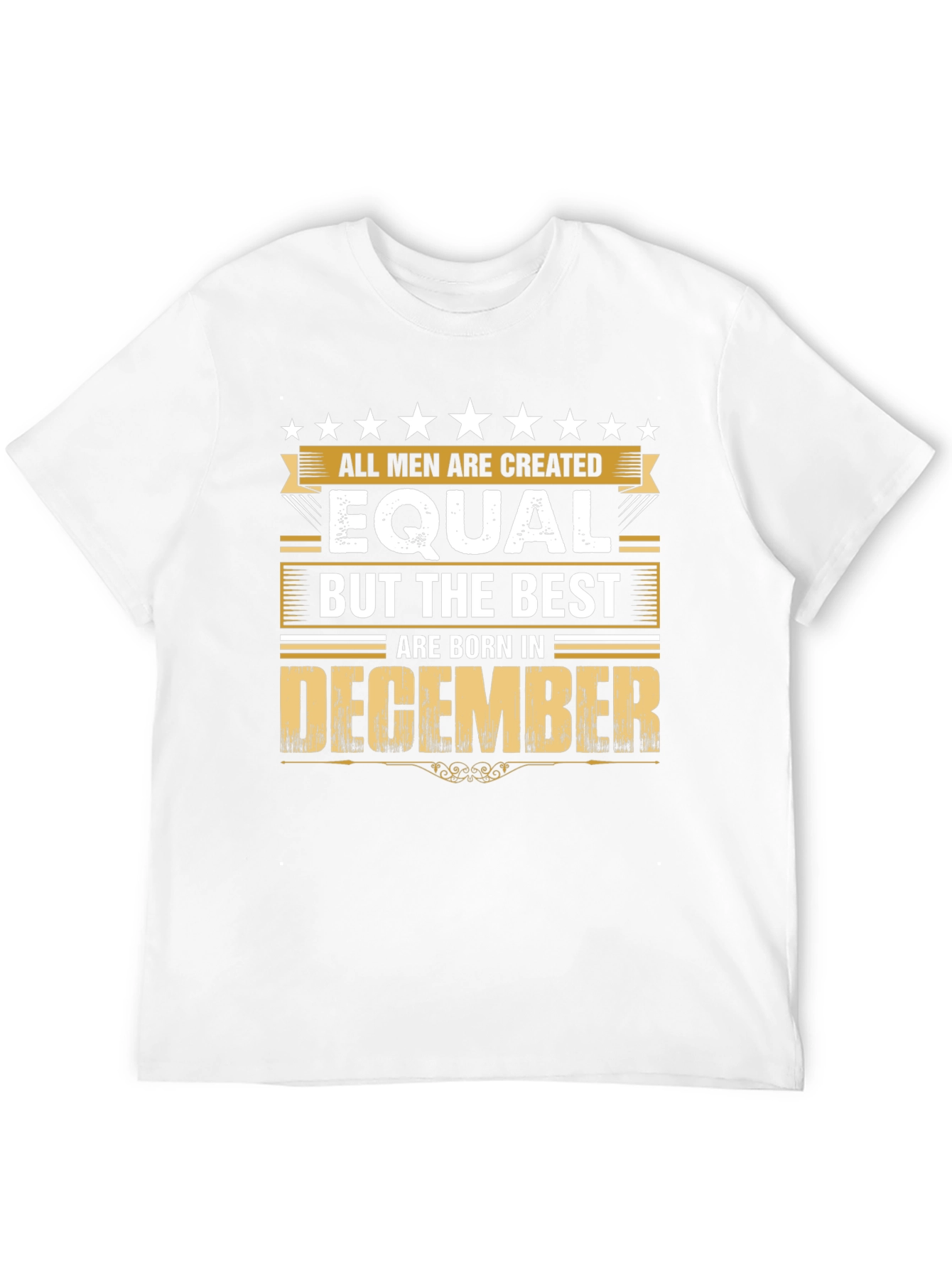 Men Born in December Graphic Tee