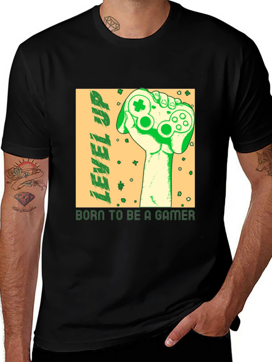 Level Up Gamer T-Shirt - Born to Be a Gamer!