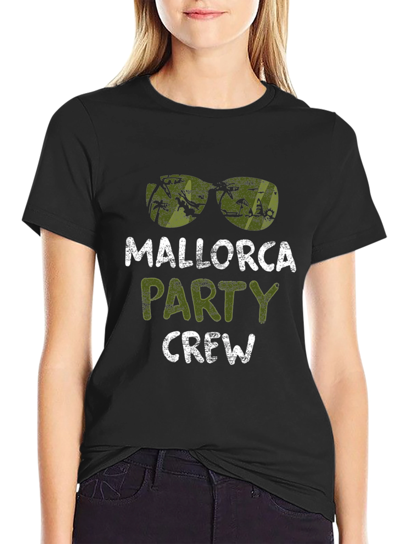 Mallorca Party Crew T-Shirt - Tropical Vibes