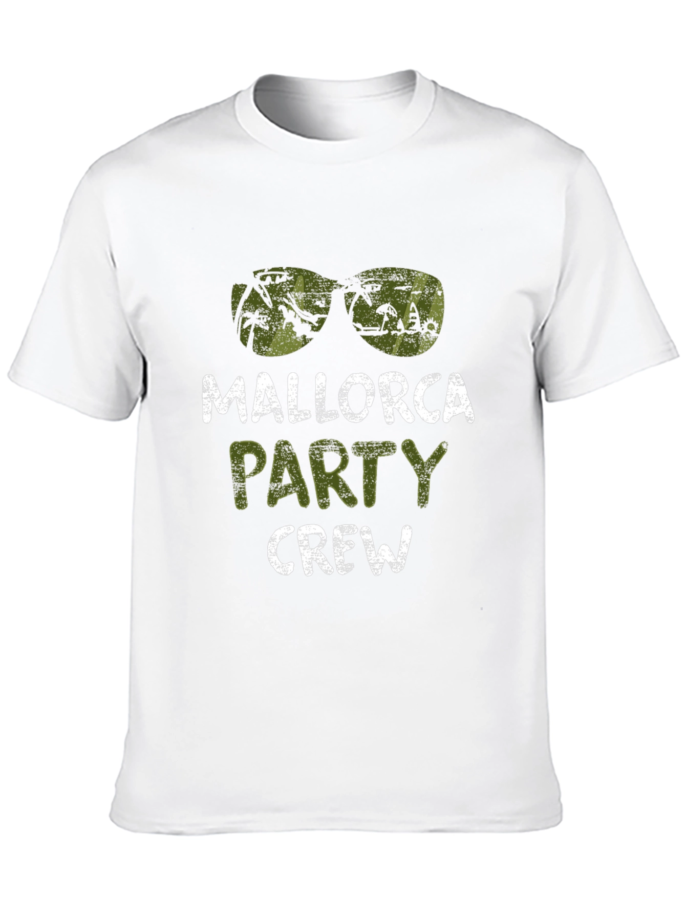 Mallorca Party Crew T-Shirt - Tropical Vibes