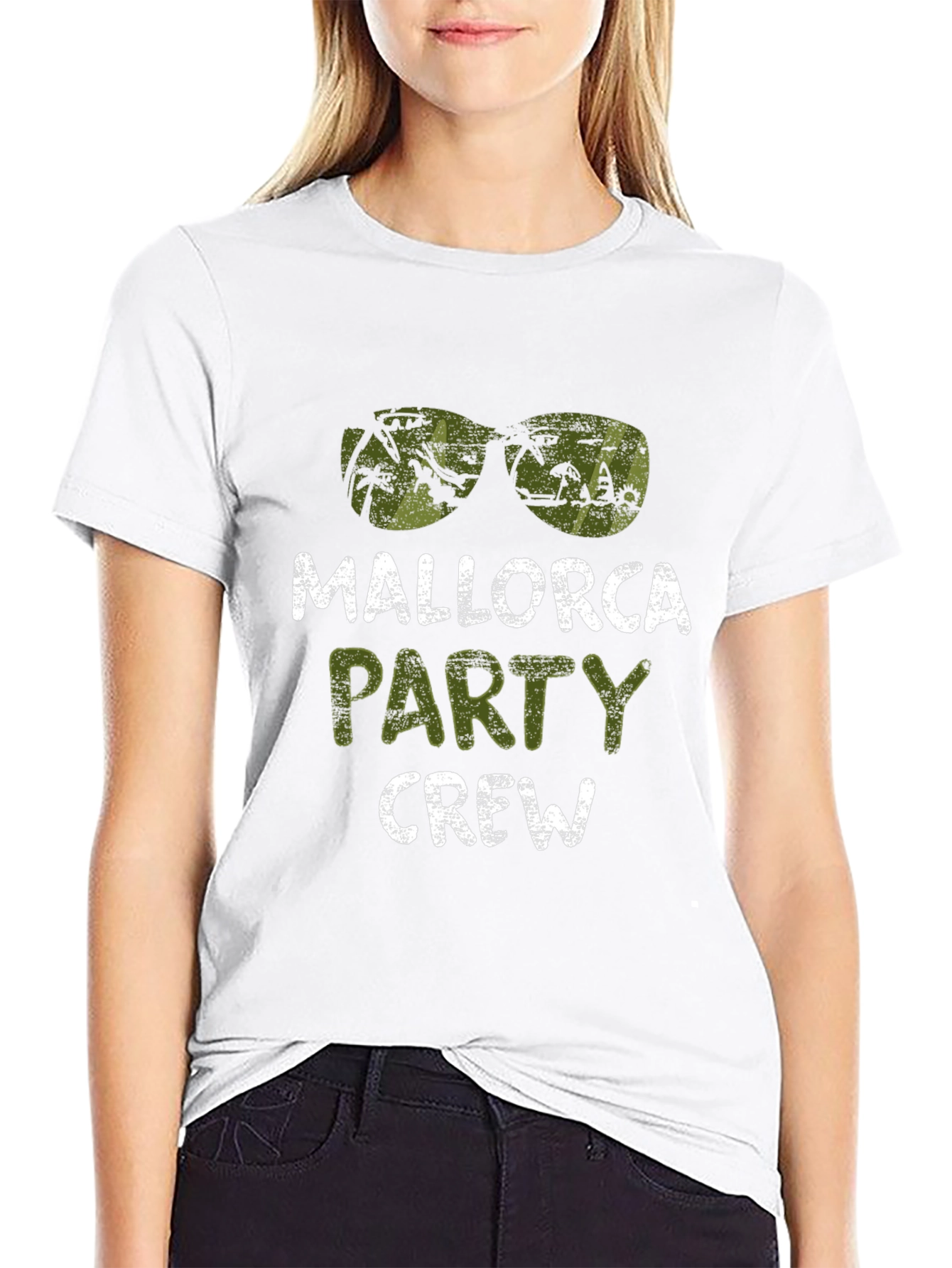 Mallorca Party Crew T-Shirt - Tropical Vibes
