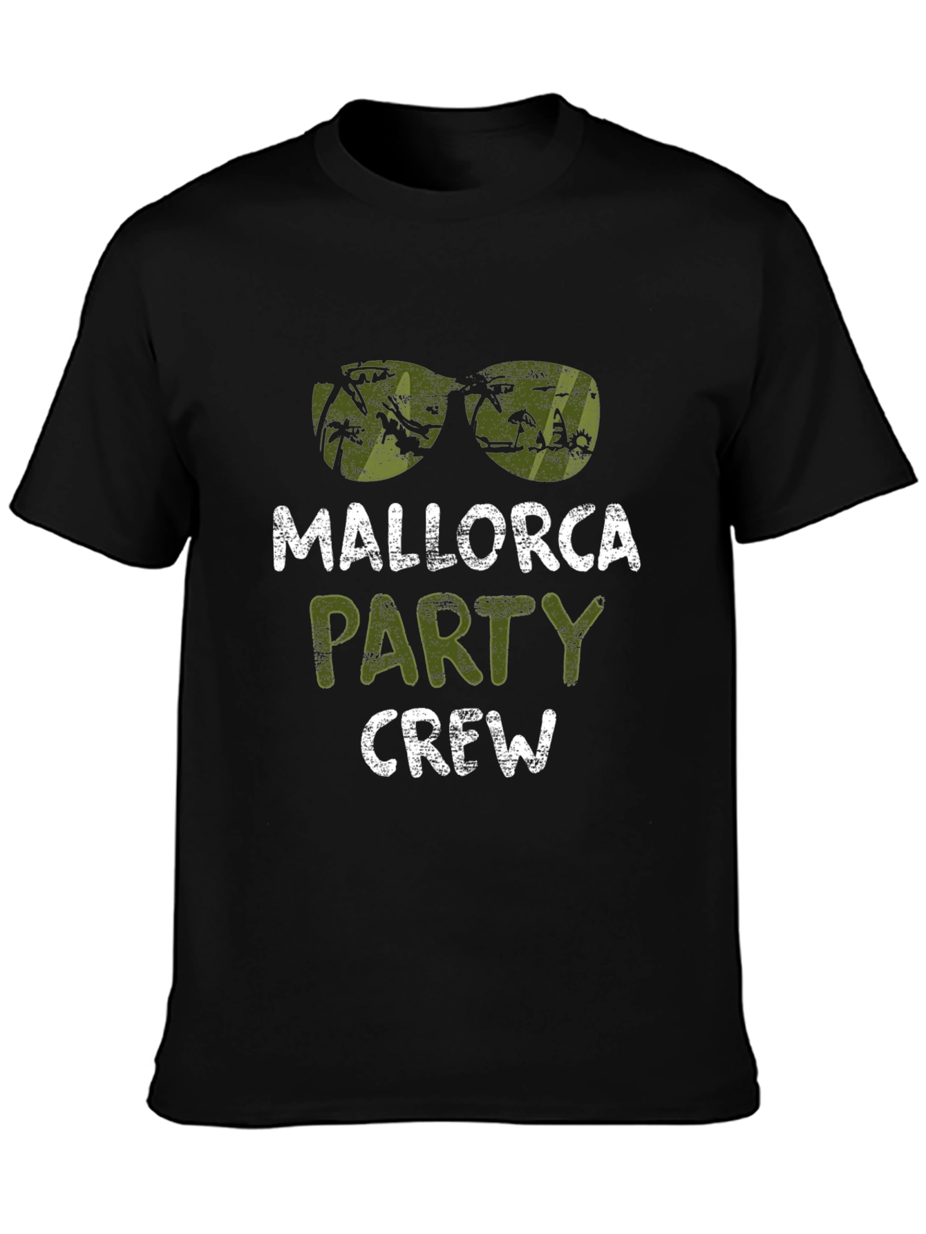 Mallorca Party Crew T-Shirt - Tropical Vibes