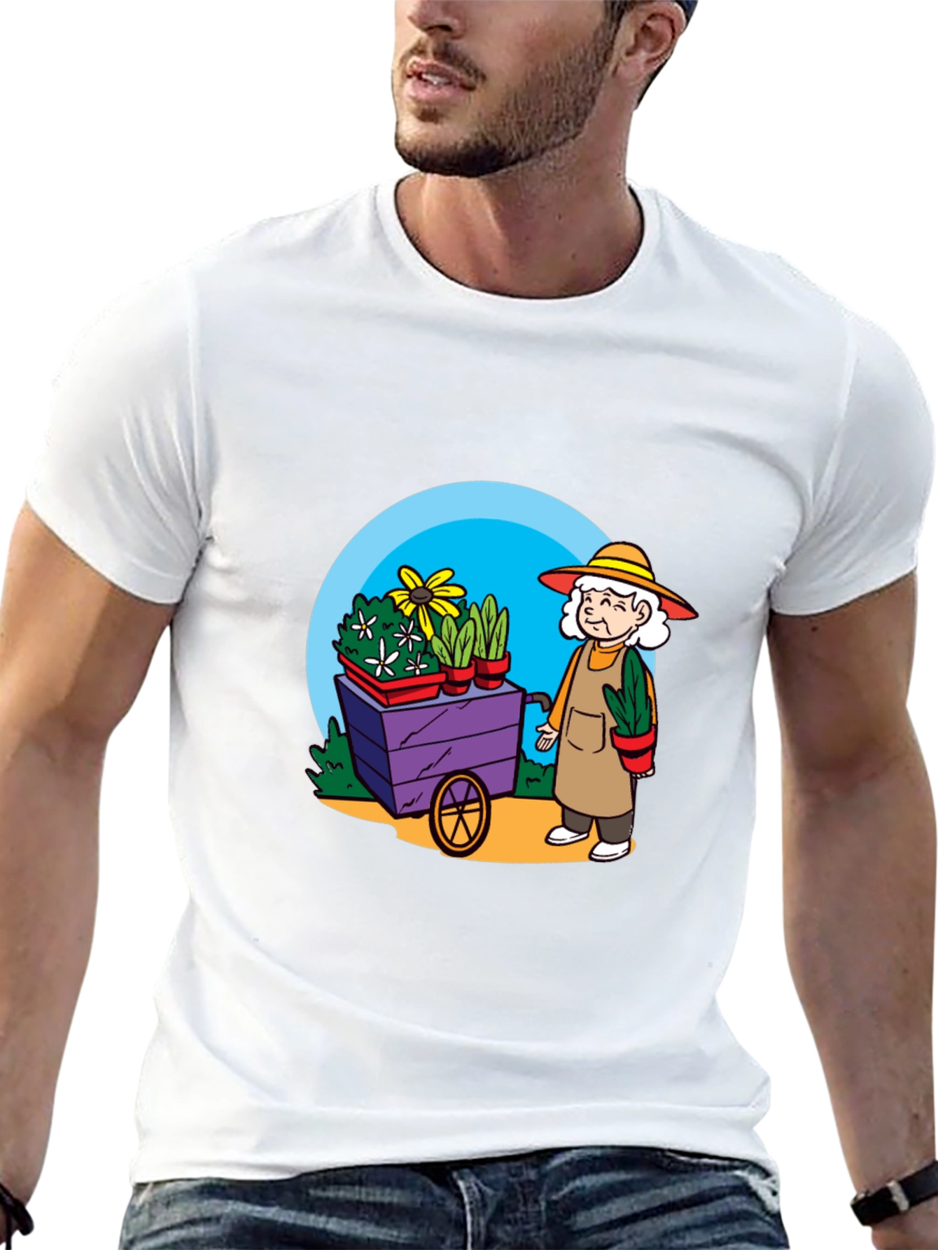 Gardener Granny Graphic Tee