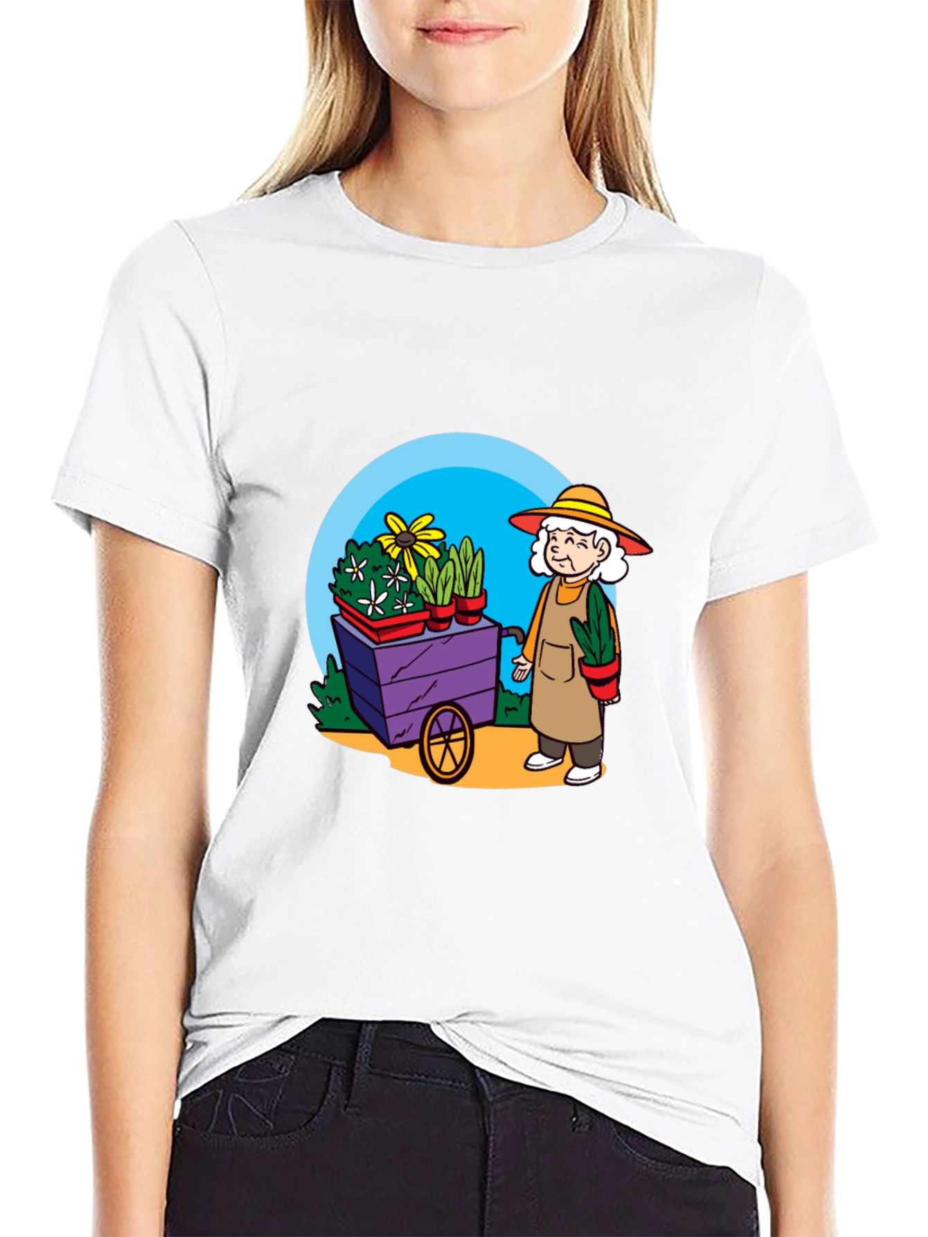 Gardener Granny Graphic Tee