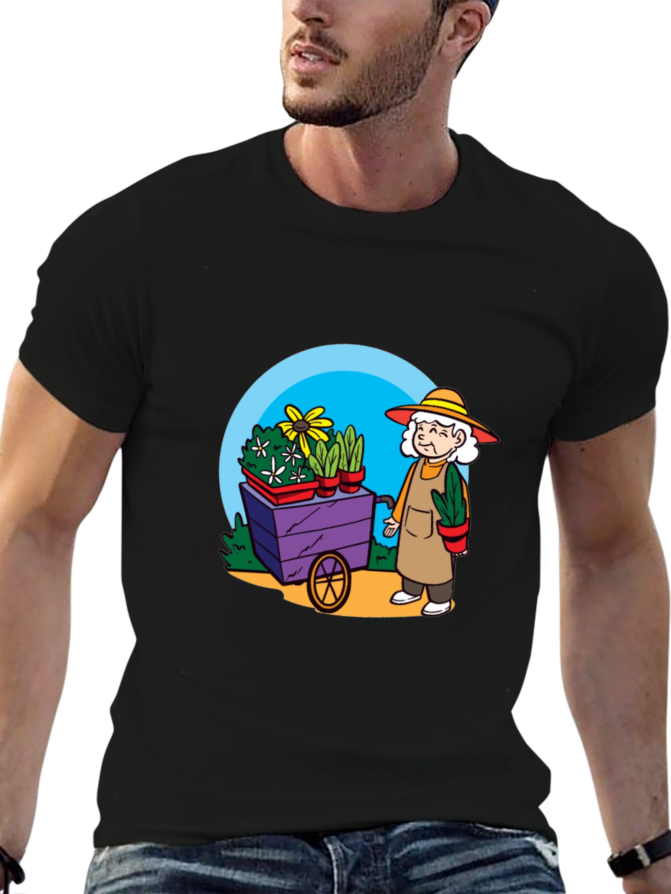 Gardener Granny Graphic Tee