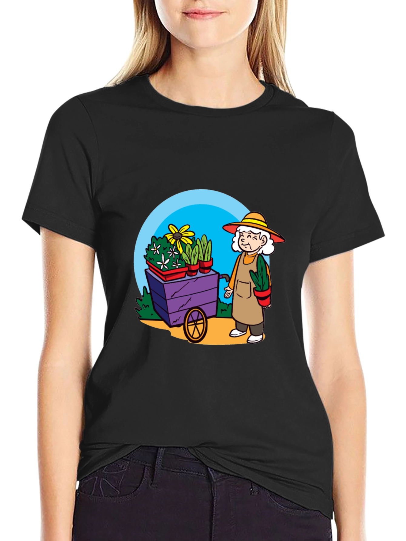 Gardener Granny Graphic Tee