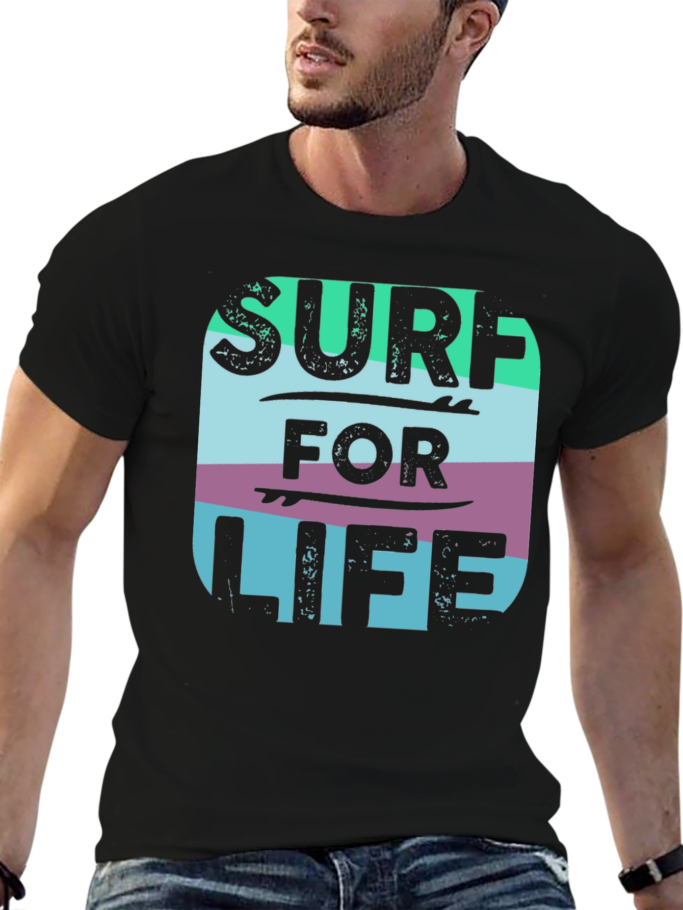 Surf For Life Graphic Tee