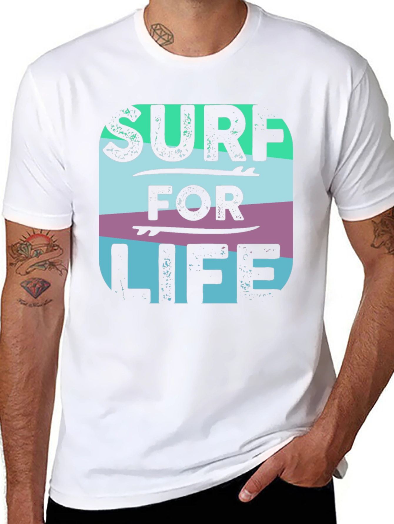 Surf For Life Graphic Tee