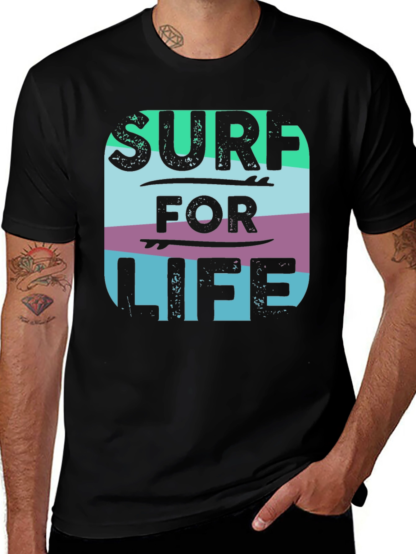 Surf For Life Graphic Tee