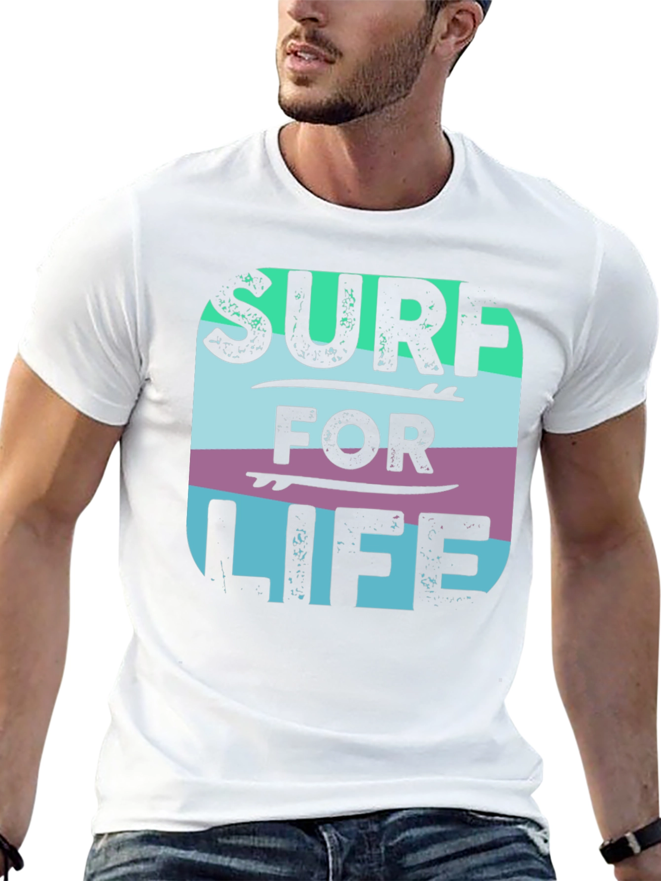 Surf For Life Graphic Tee