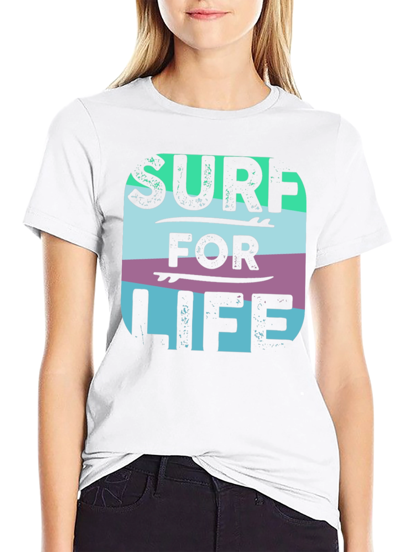 Surf For Life Graphic Tee