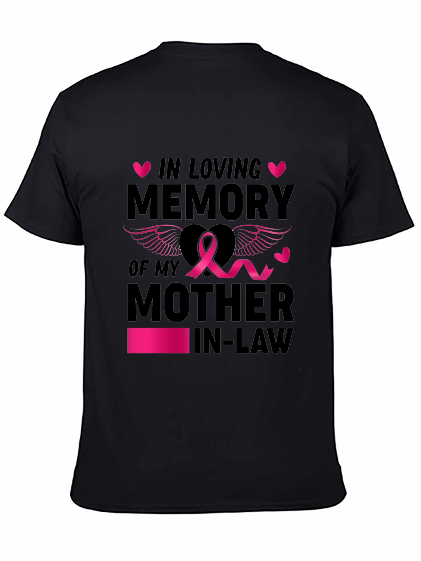 In Loving Memory Mother-In-Law Graphic T-Shirt