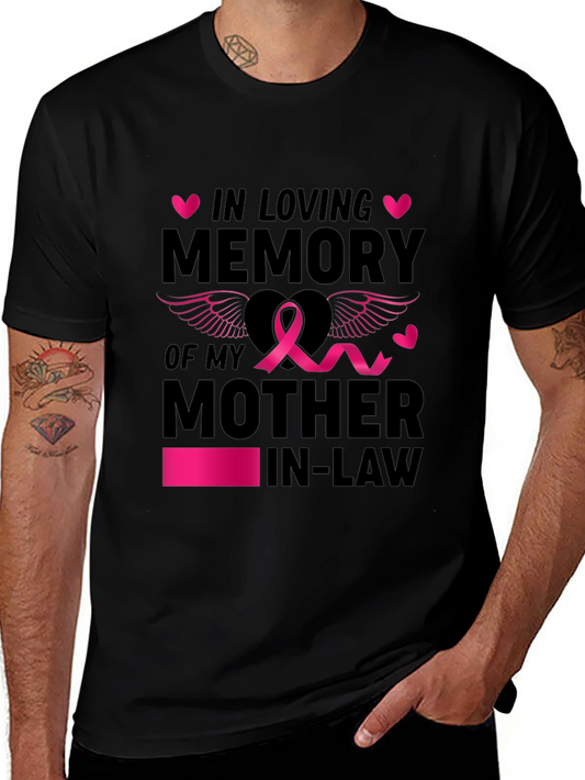 In Loving Memory Mother-In-Law Graphic T-Shirt