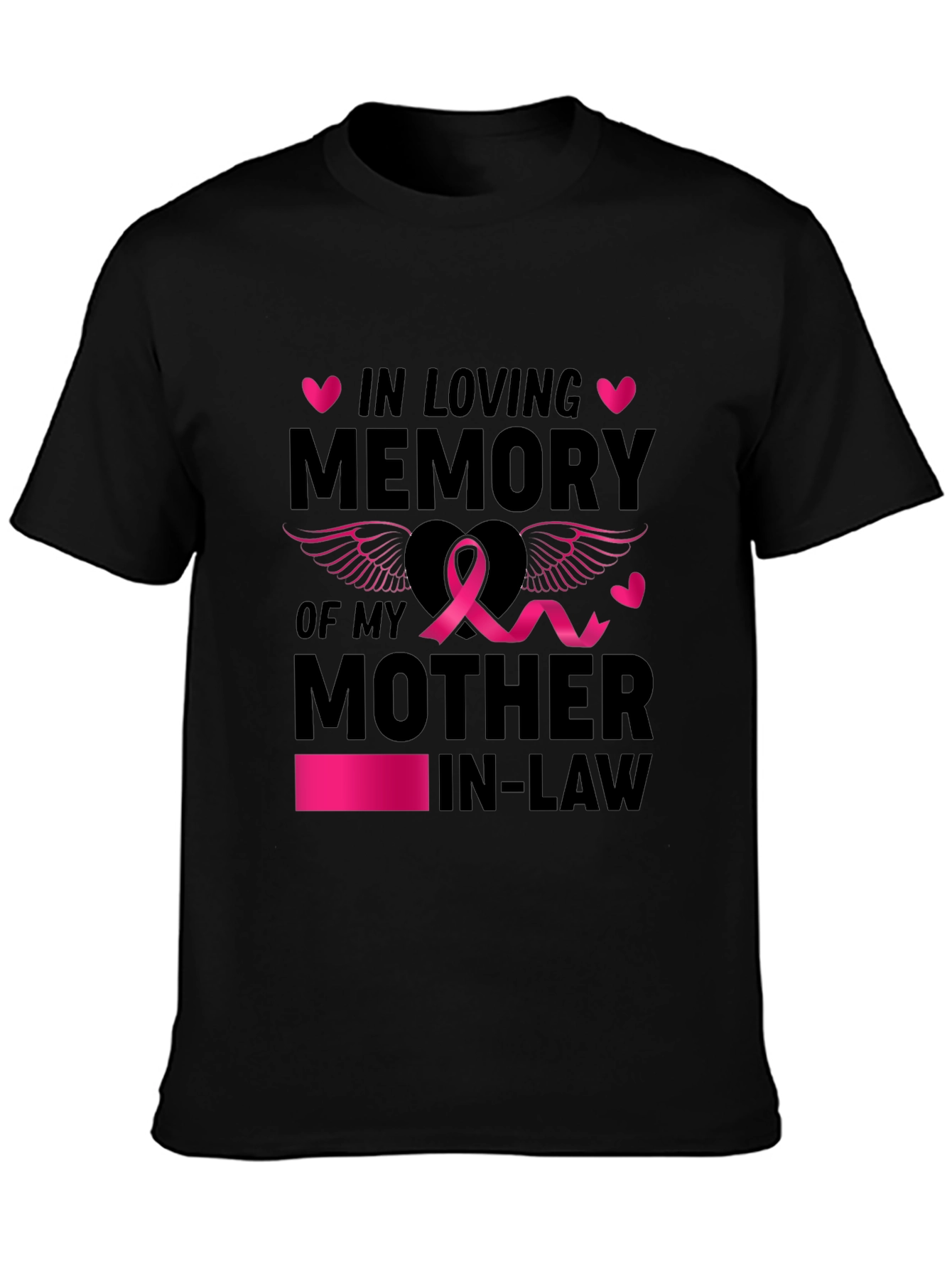 In Loving Memory Mother-In-Law Graphic T-Shirt