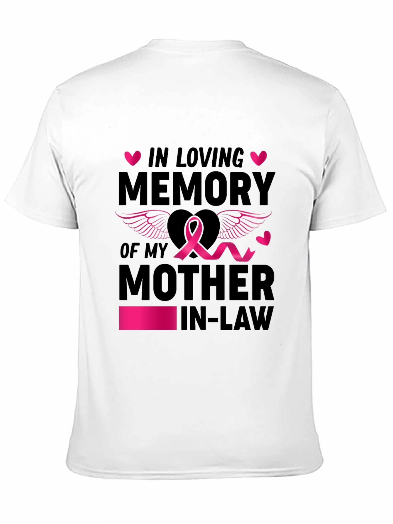In Loving Memory Mother-In-Law Graphic T-Shirt