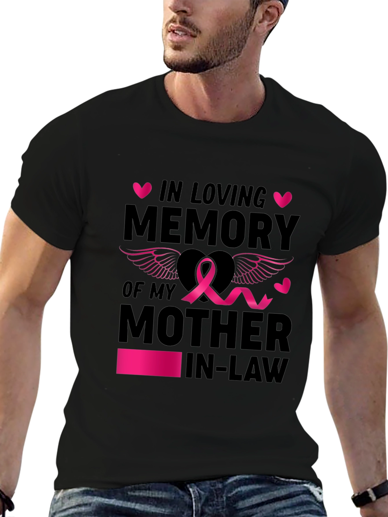 In Loving Memory Mother-In-Law Graphic T-Shirt